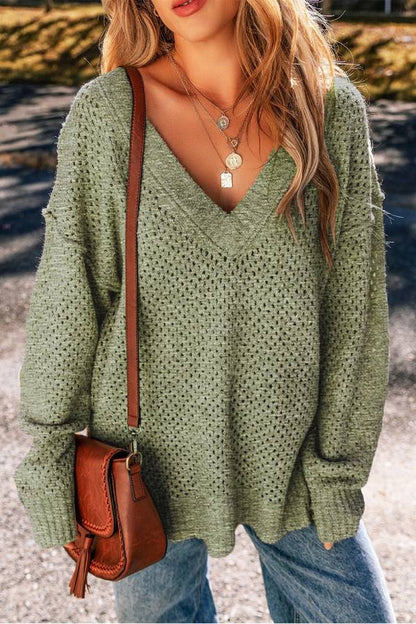 Vintage Inspired Sweater with a Contemporary Edge