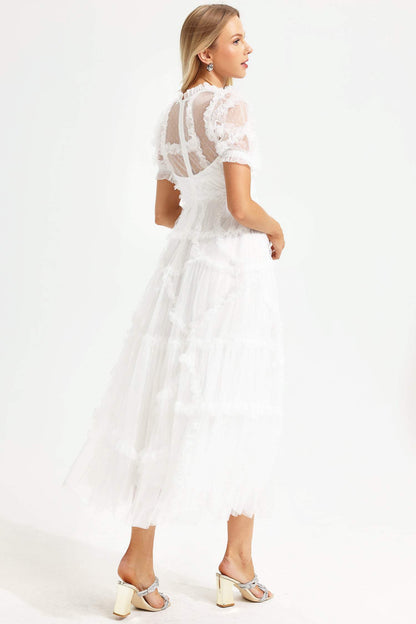 A Vintage Style Dress with Delicate Timeless Details