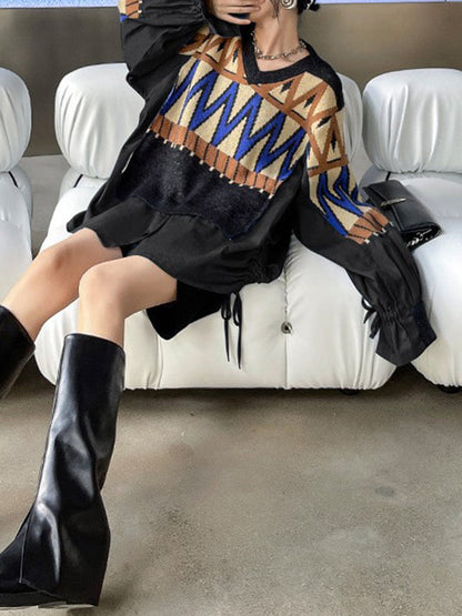 Classic Vintage Sweater with a Flattering Fit