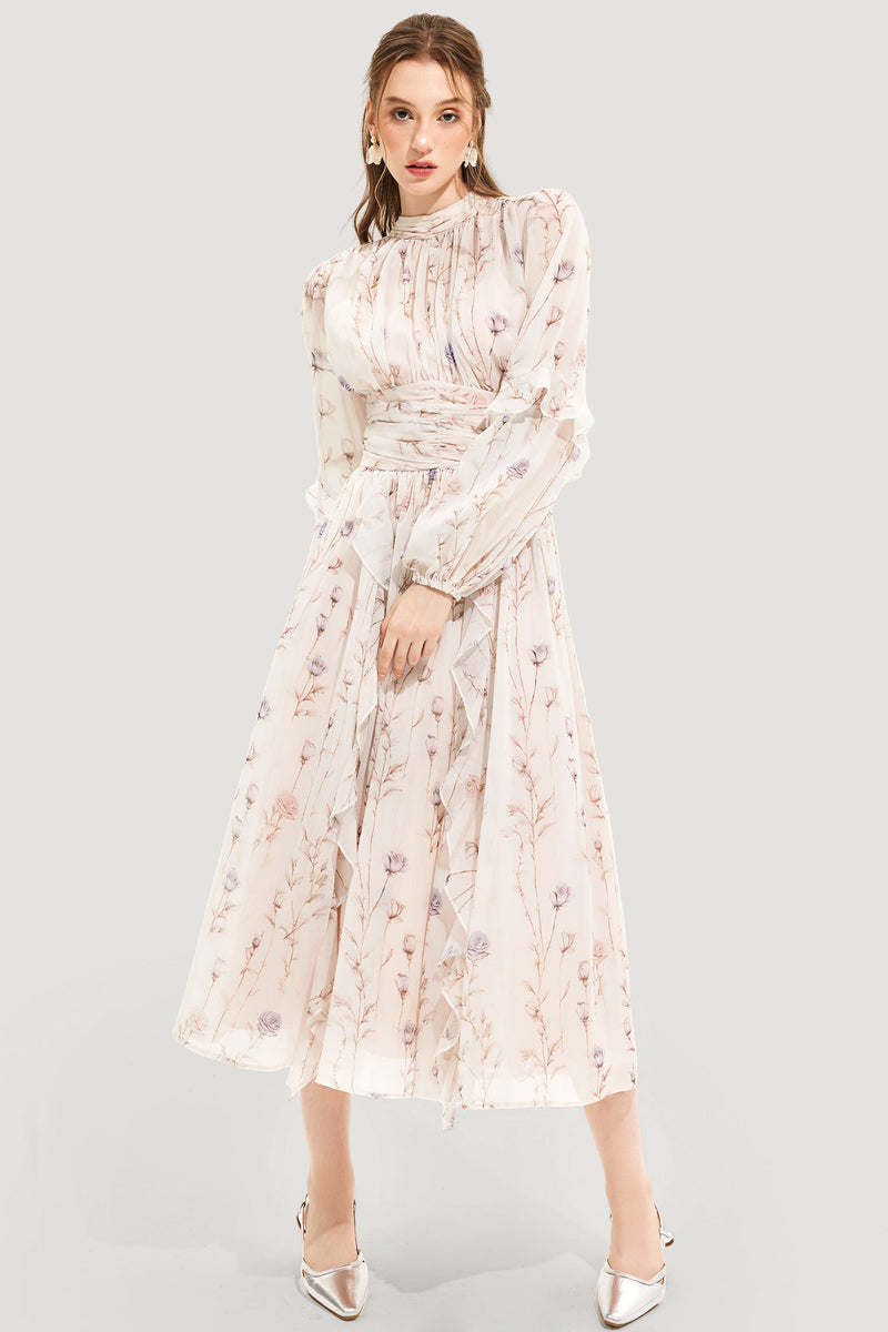 A Vintage Style Dress with Delicate Timeless Details