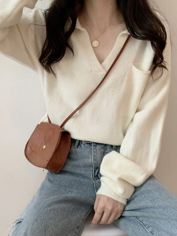 Well Tailored Sweater with a Graceful Silhouette