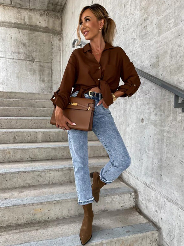 Beautifully Finished Blouse in a Timeless Design