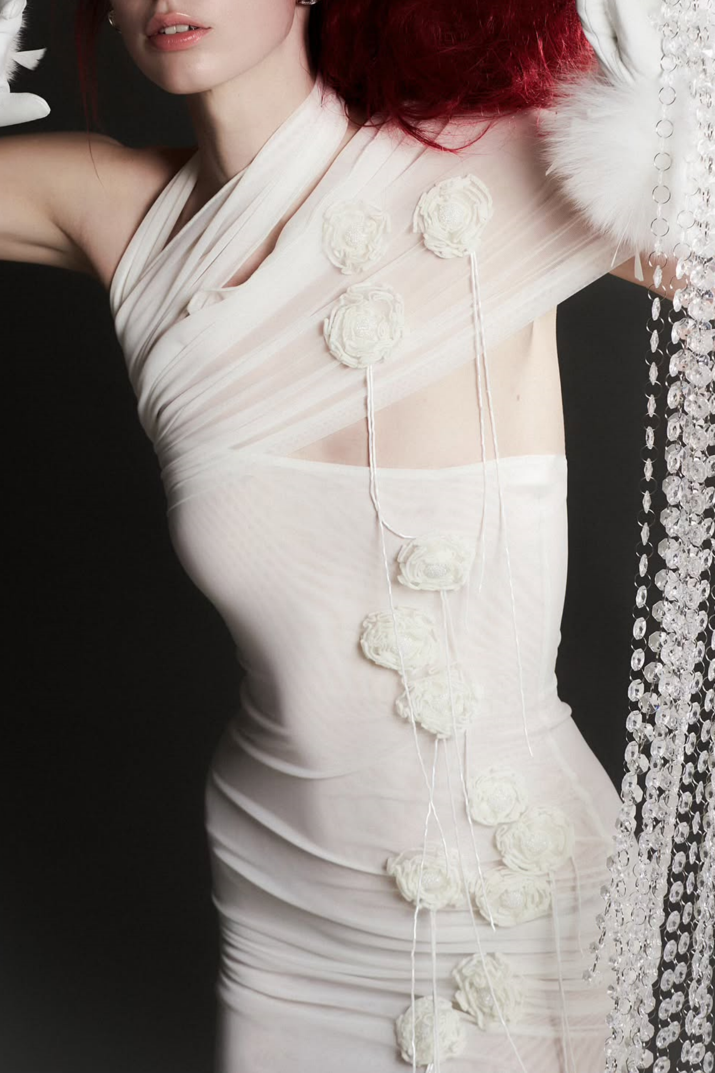 A Vintage Style Dress with Delicate Timeless Details