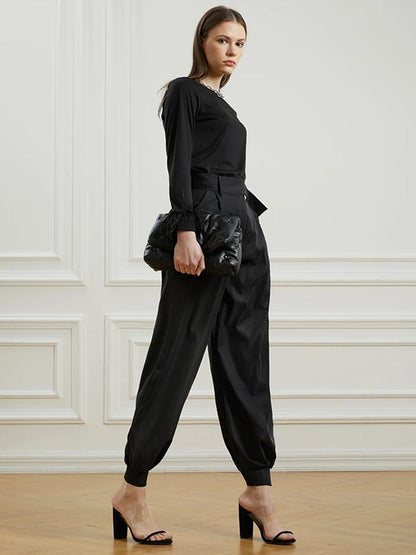 A Vintage Style Pants with Delicate Timeless Details