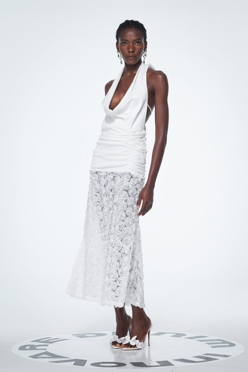 A Vintage Style Dress with Delicate Timeless Details