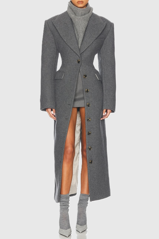 Classic Vintage Coat with a Flattering Fit