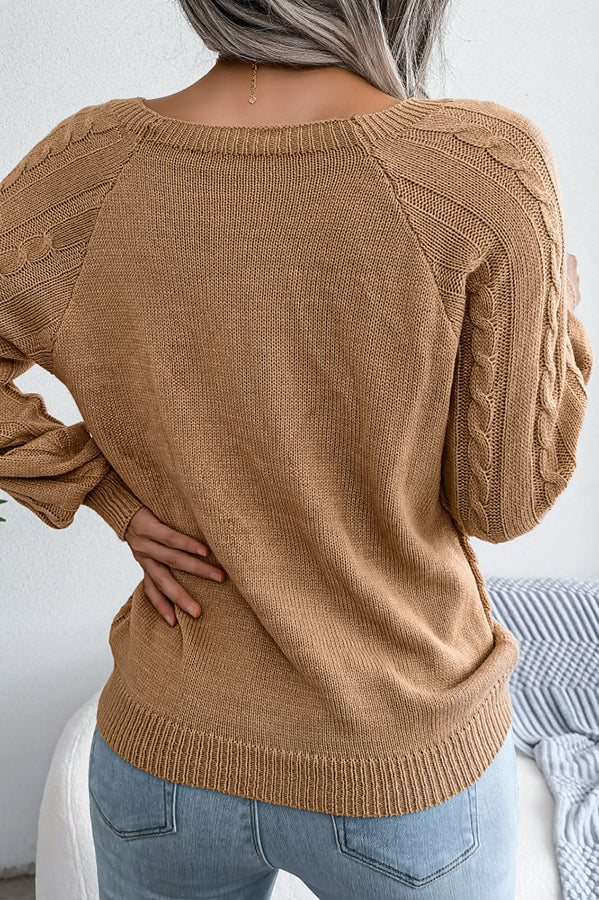 Beautifully Finished Sweater in a Timeless Design