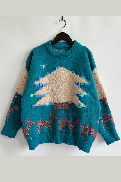 A Vintage Style Sweater with Delicate Timeless Details