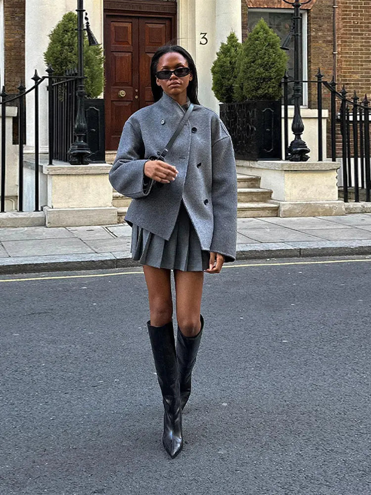 A Vintage Style Coat with Delicate Timeless Details