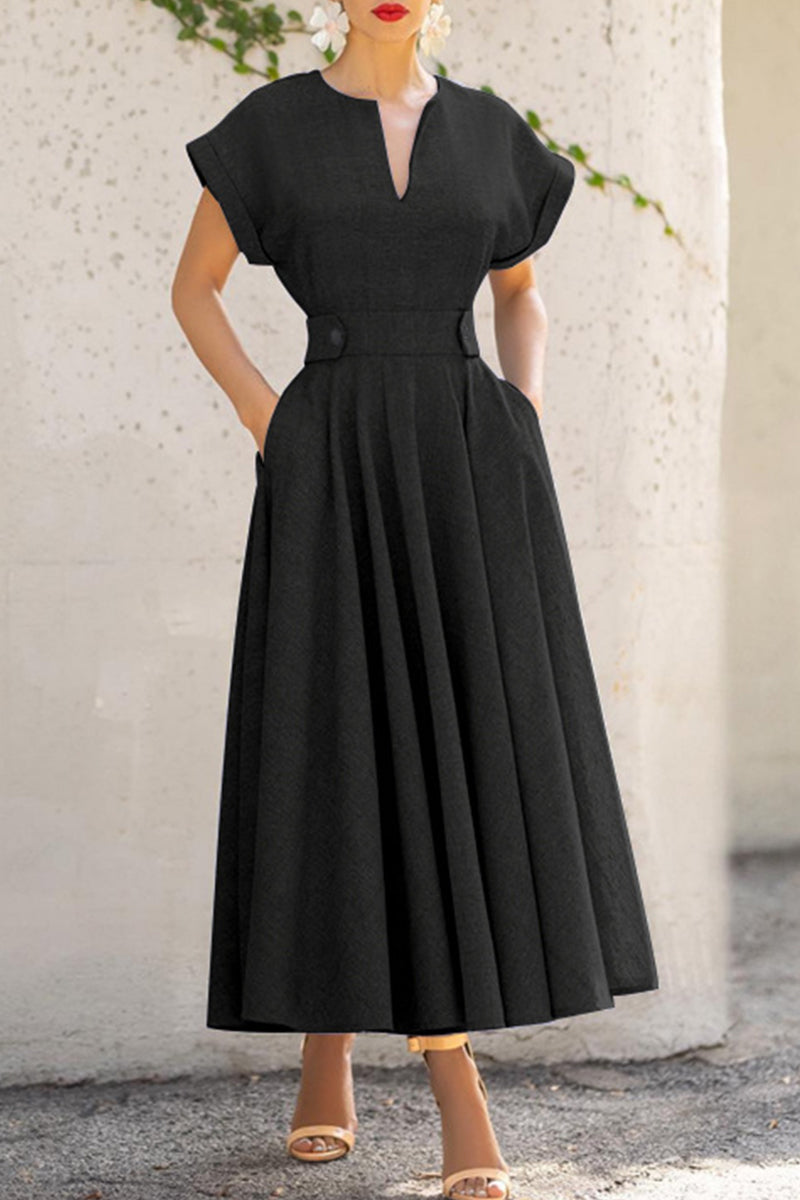 Classic Vintage Dress with a Flattering Fit
