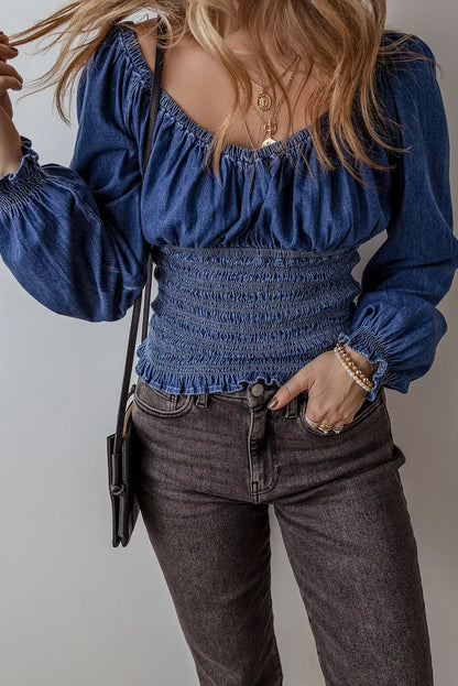A Vintage Style Blouse with Delicate Timeless Details