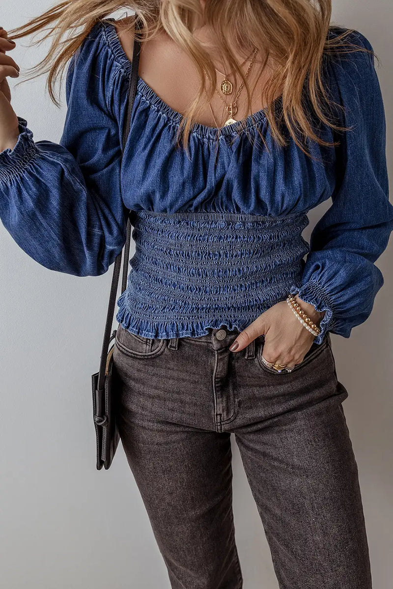 A Vintage Style Blouse with Delicate Timeless Details