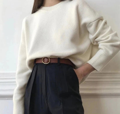 Polished Sweater with an Effortless Classic Look