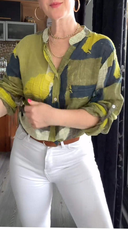 Vintage Inspired Shirt with a Contemporary Edge