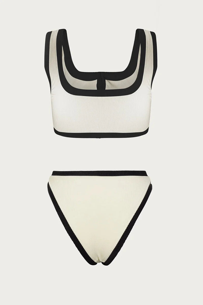 Vintage Inspired Swimsuit with a Contemporary Edge