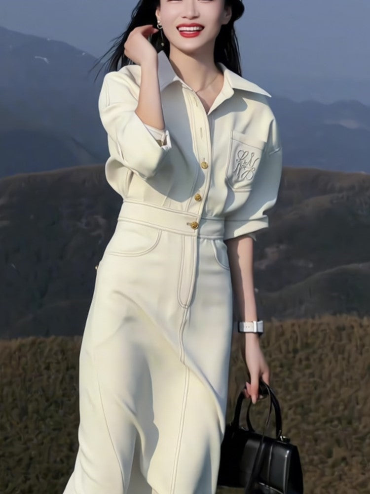 Elegantly Styled Dress for Everyday Wear