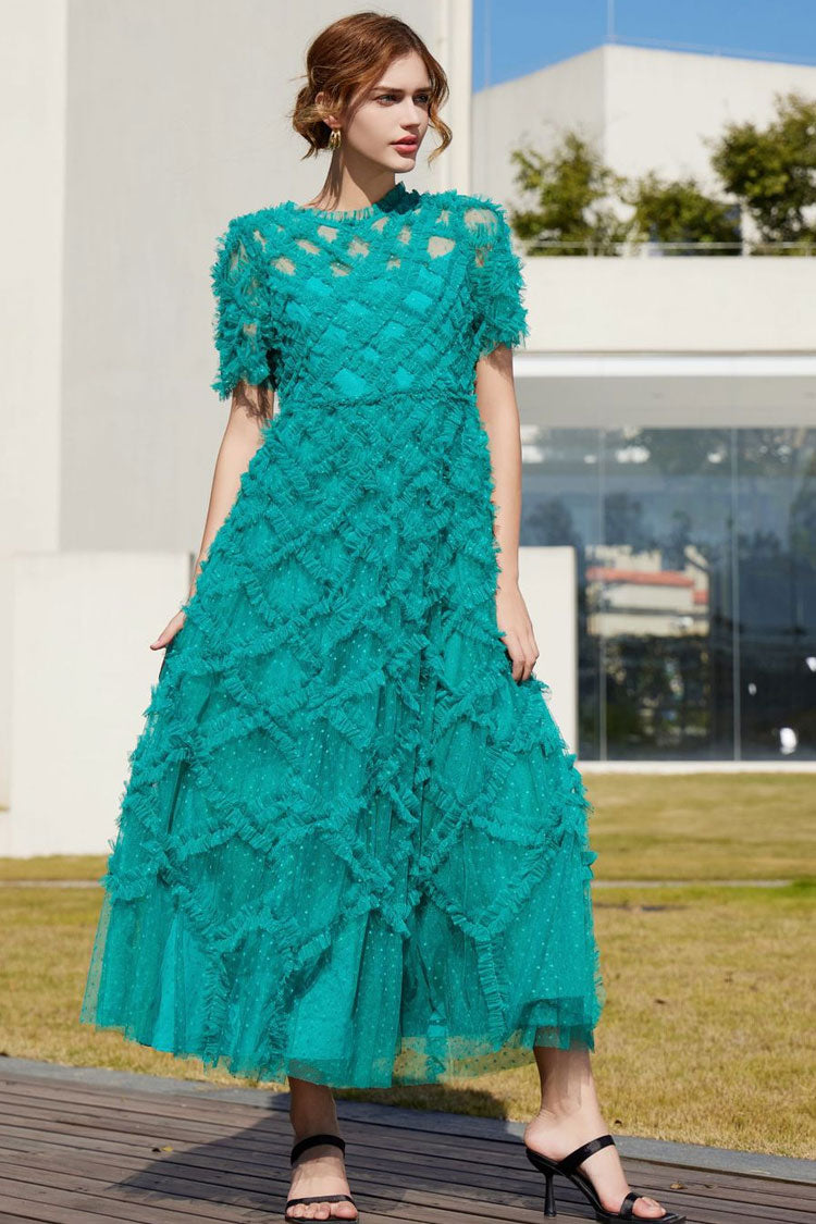 A Vintage Style Dress with Delicate Timeless Details