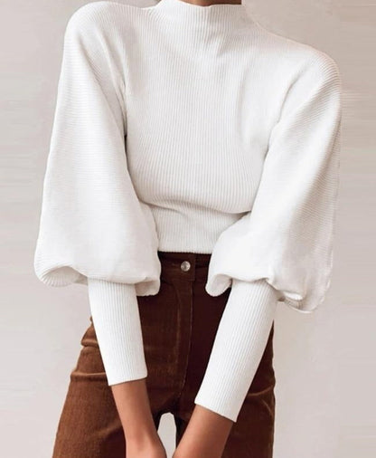 A Vintage Style Sweater with Delicate Timeless Details