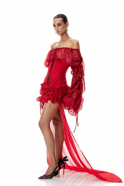 A Vintage Style Dress with Delicate Timeless Details