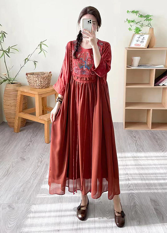 A Vintage Style Dress with Delicate Timeless Details