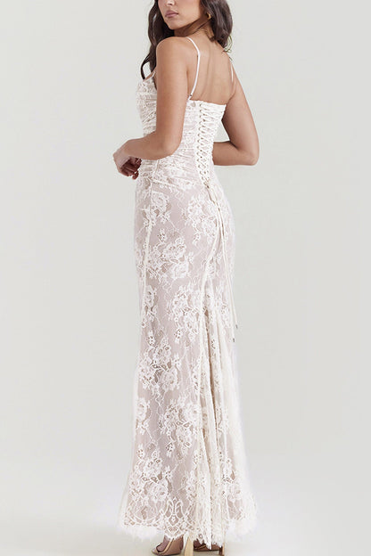 A Vintage Style Dress with Delicate Timeless Details