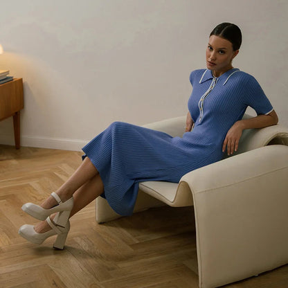A Vintage Style Dress with Delicate Timeless Details