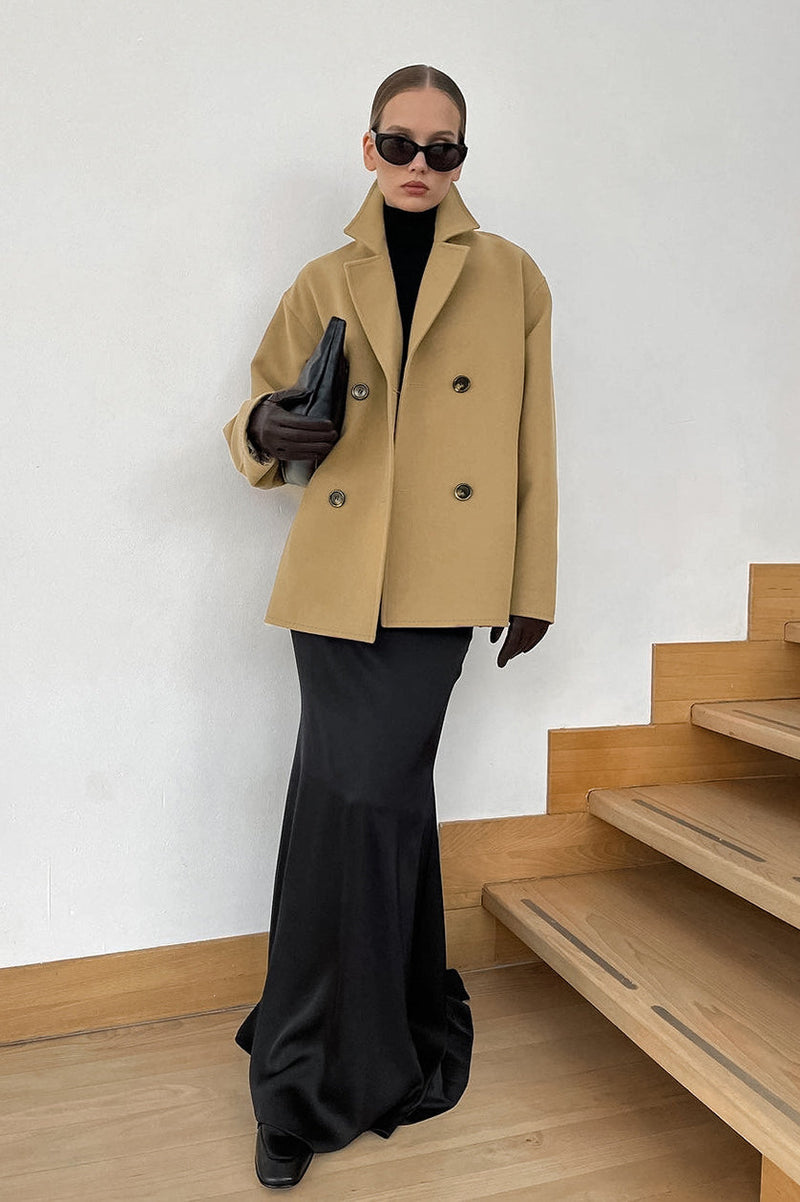 A Vintage Style Coat with Delicate Timeless Details