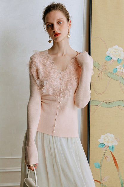 Gracefully Styled Top for Any Occasion