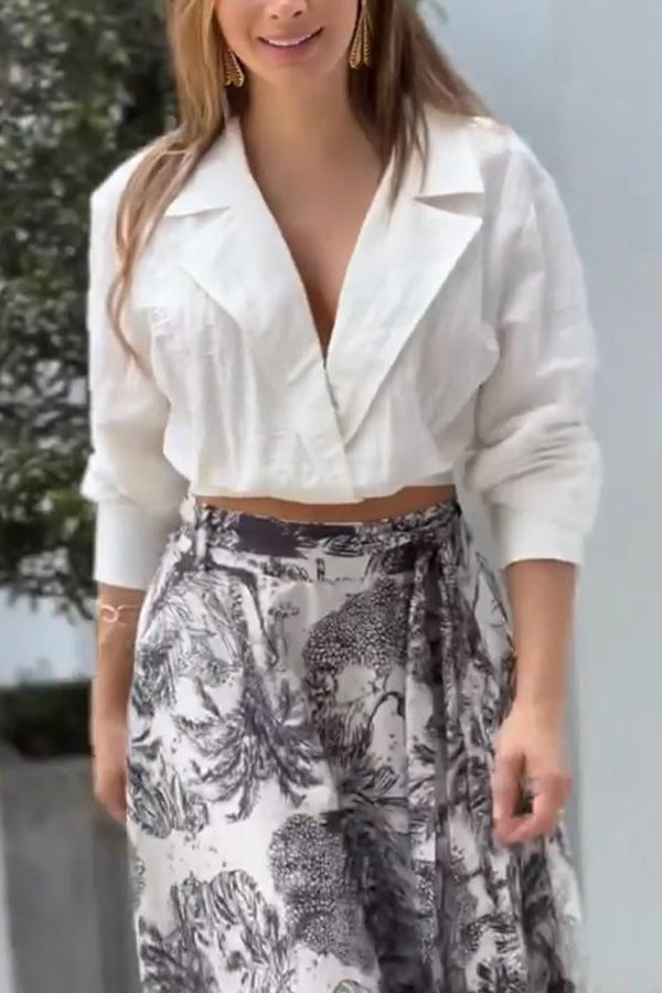 Well Tailored Shirt with a Graceful Silhouette