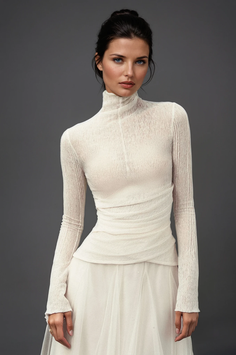 A Vintage Style Dress with Delicate Timeless Details