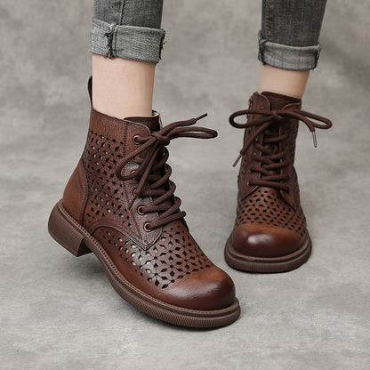 A Vintage Style Boots with Delicate Timeless Details