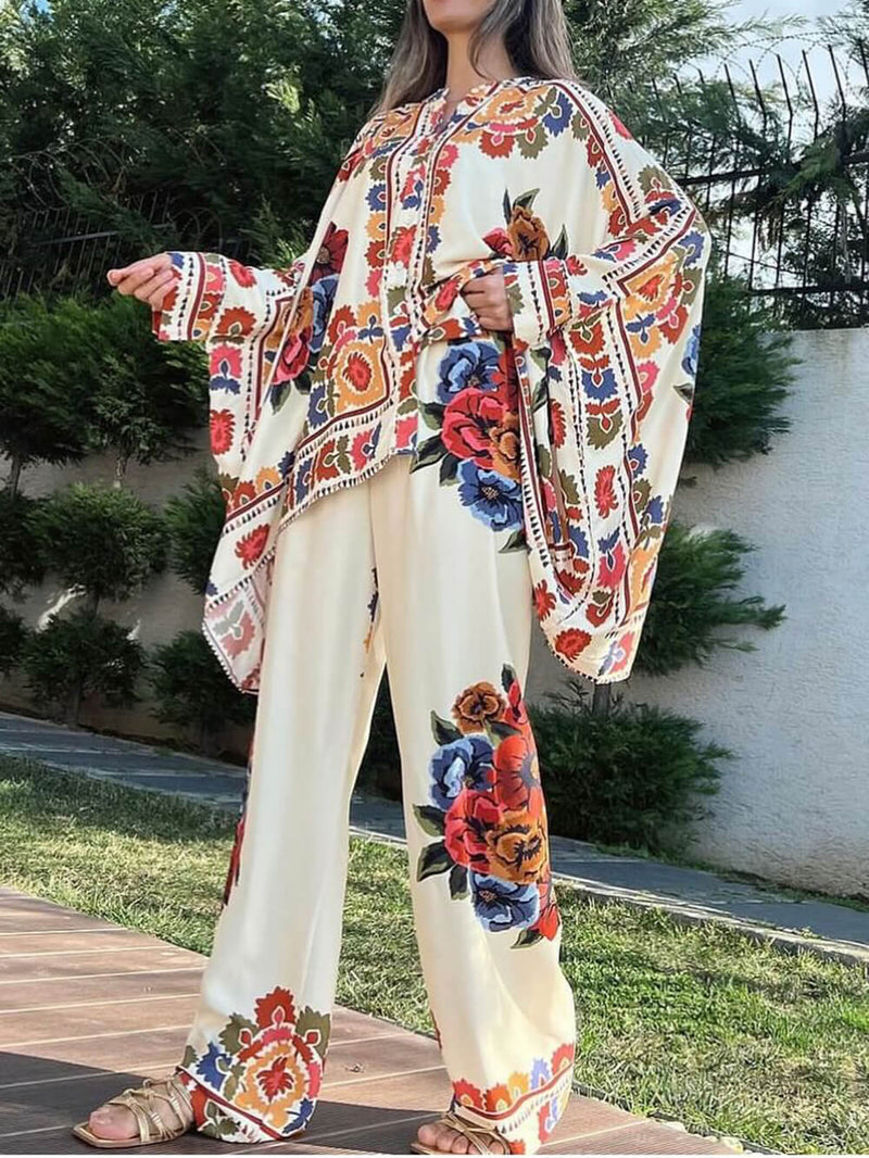 A Vintage Style Pants with Delicate Timeless Details