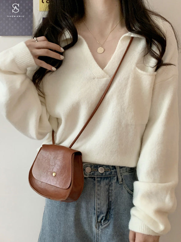 Well Tailored Sweater with a Graceful Silhouette