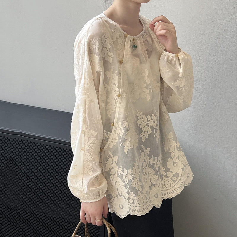 A Vintage Style Shirt with Delicate Timeless Details