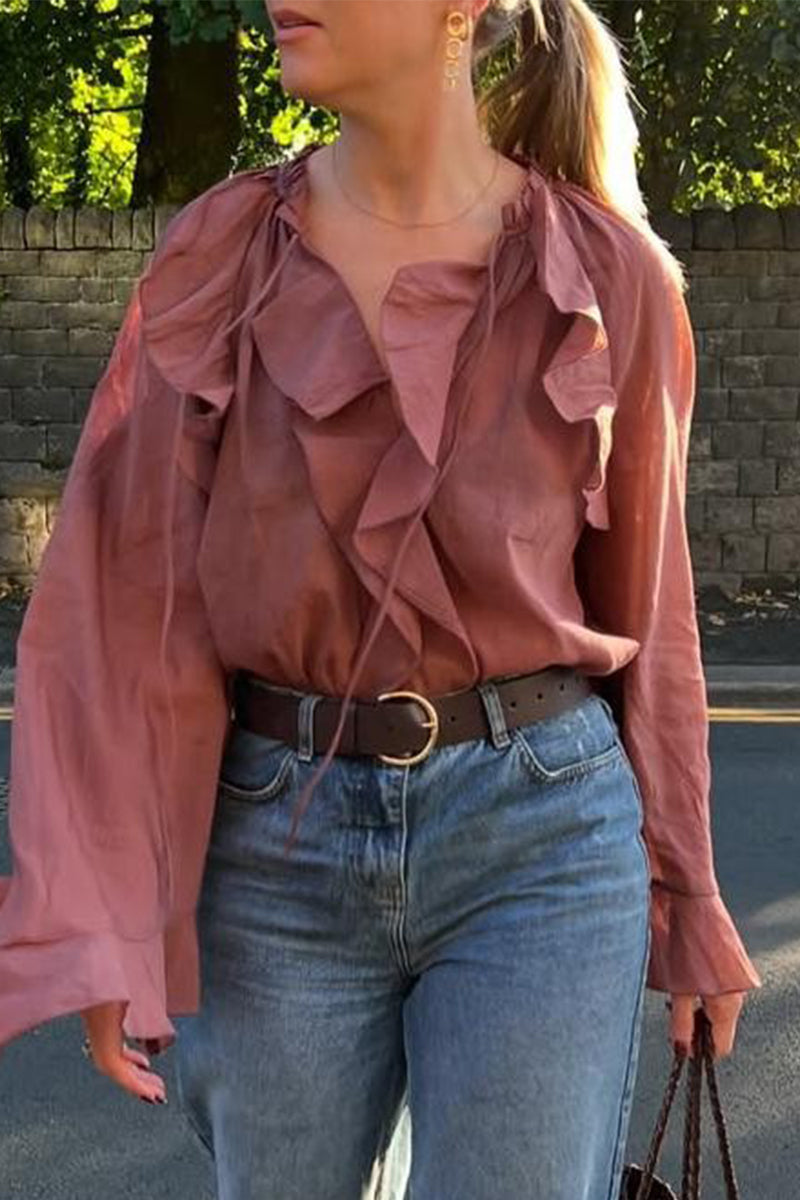 Gracefully Styled Top for Any Occasion