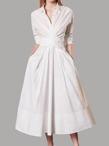 Classic Vintage Dress with a Flattering Fit