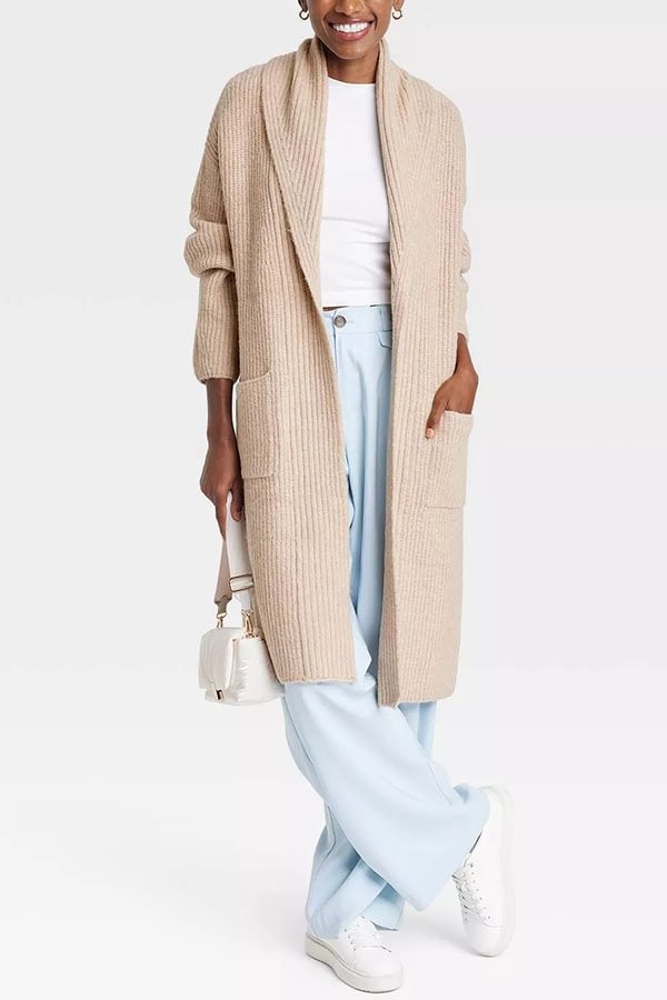 Vintage Inspired Cardigan with a Contemporary Edge