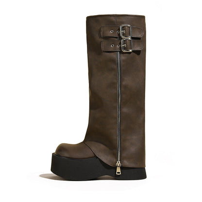 A Vintage Style Boots with Delicate Timeless Details