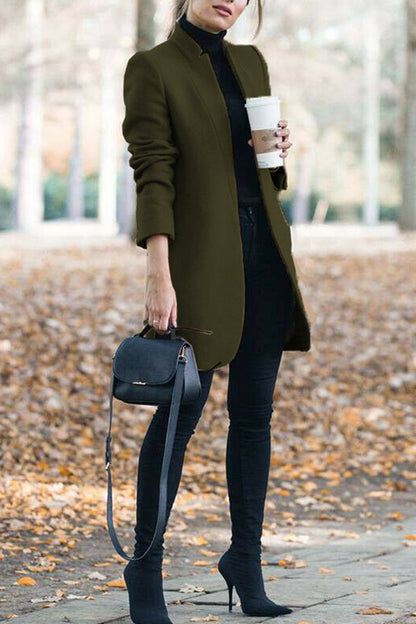 A Vintage Style Coat with Delicate Timeless Details