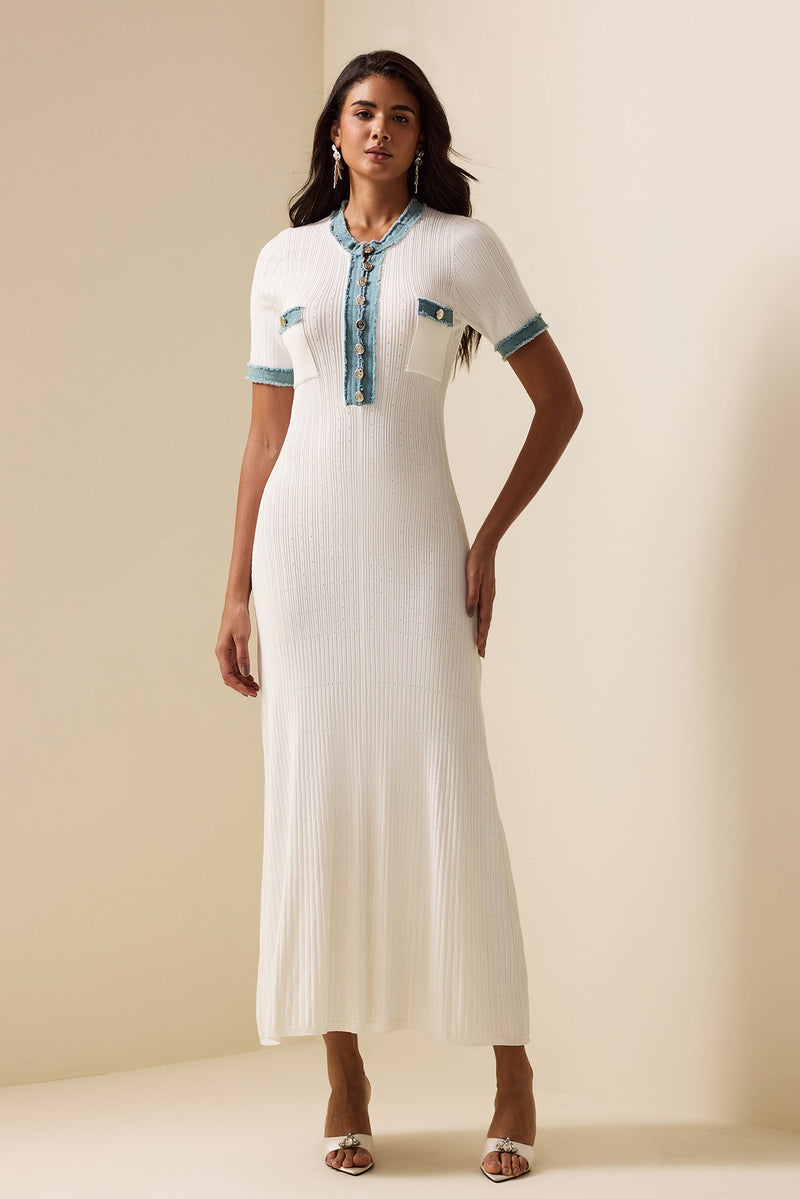 A Vintage Style Dress with Delicate Timeless Details