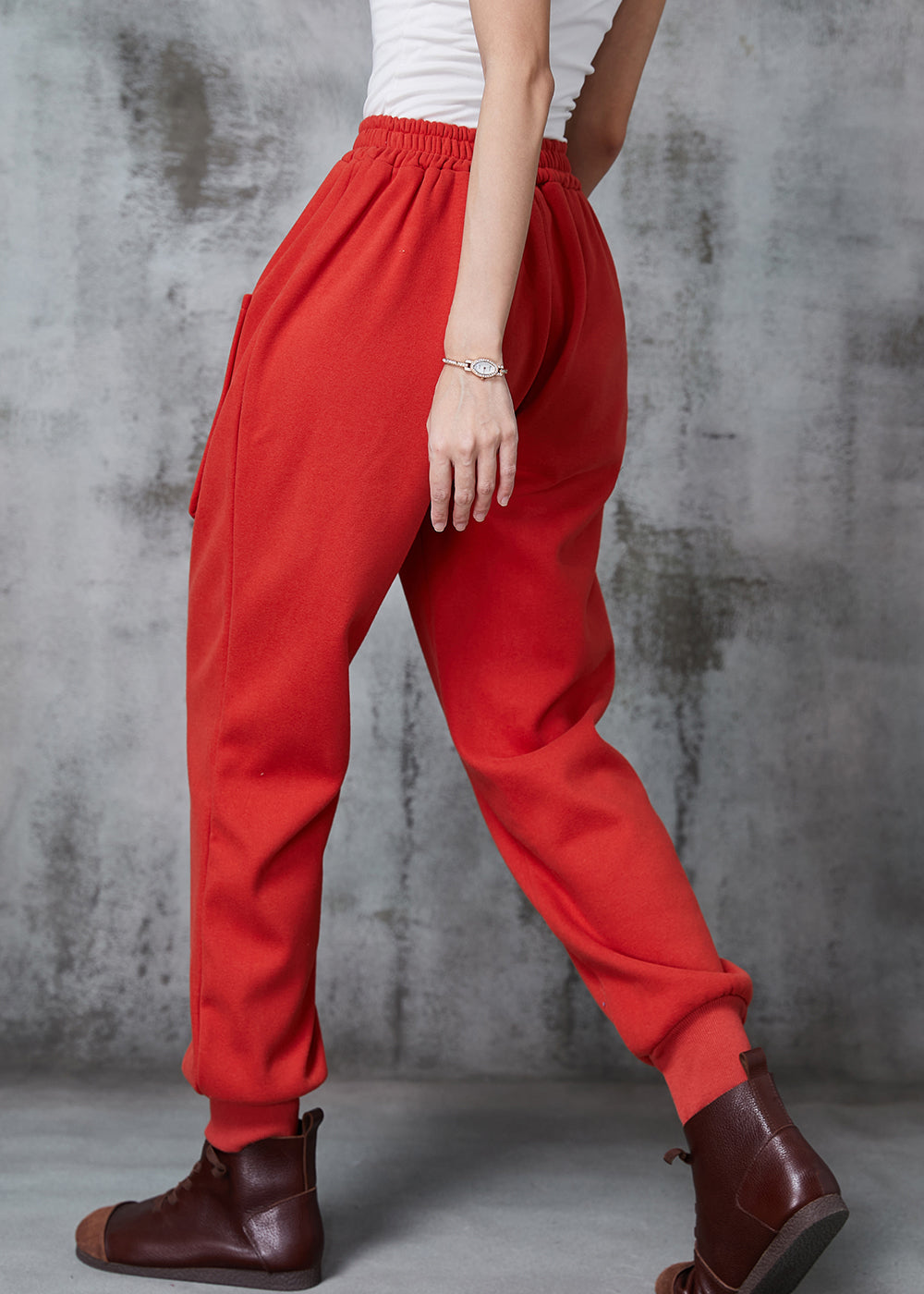 A Vintage Style Pants with Delicate Timeless Details