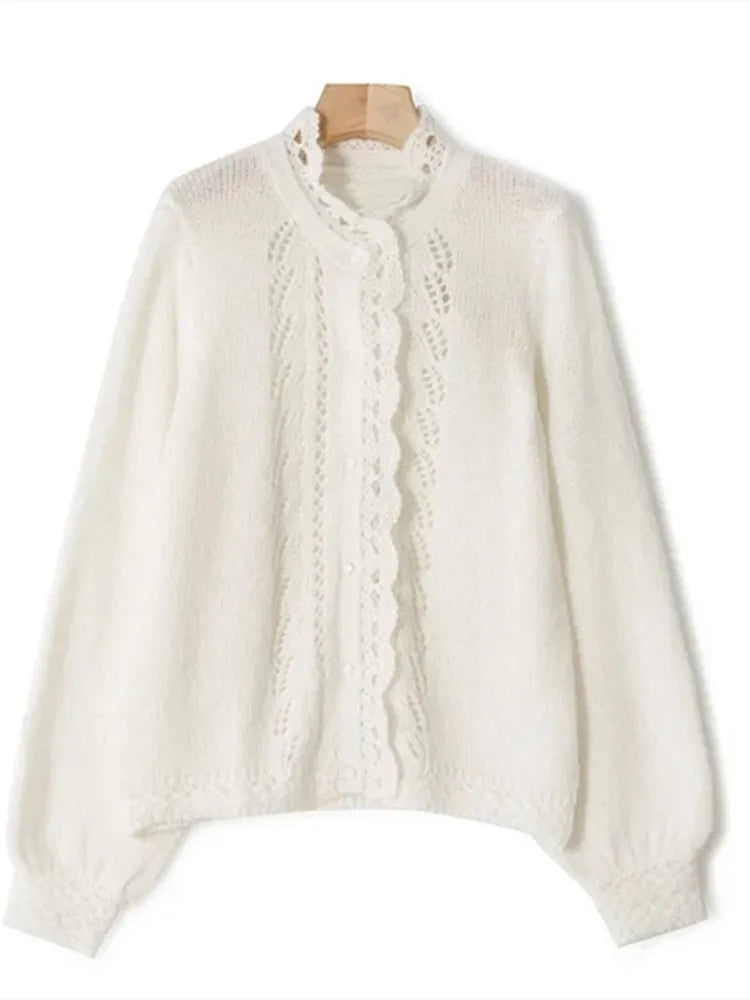 Vintage Inspired Sweater with a Contemporary Edge