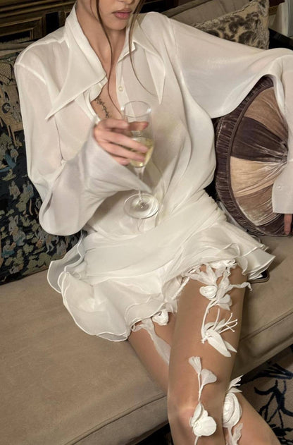A Vintage Style Dress with Delicate Timeless Details