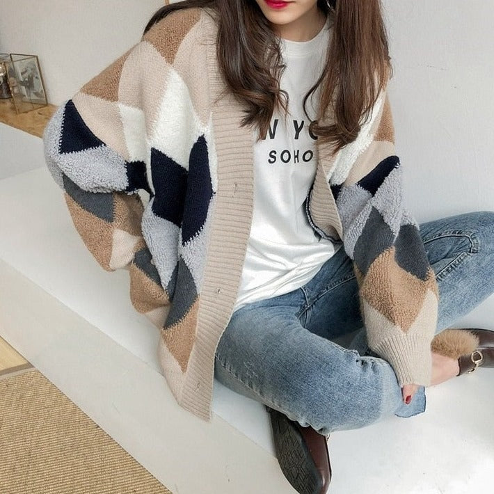 A Vintage Style Cardigan with Delicate Timeless Details