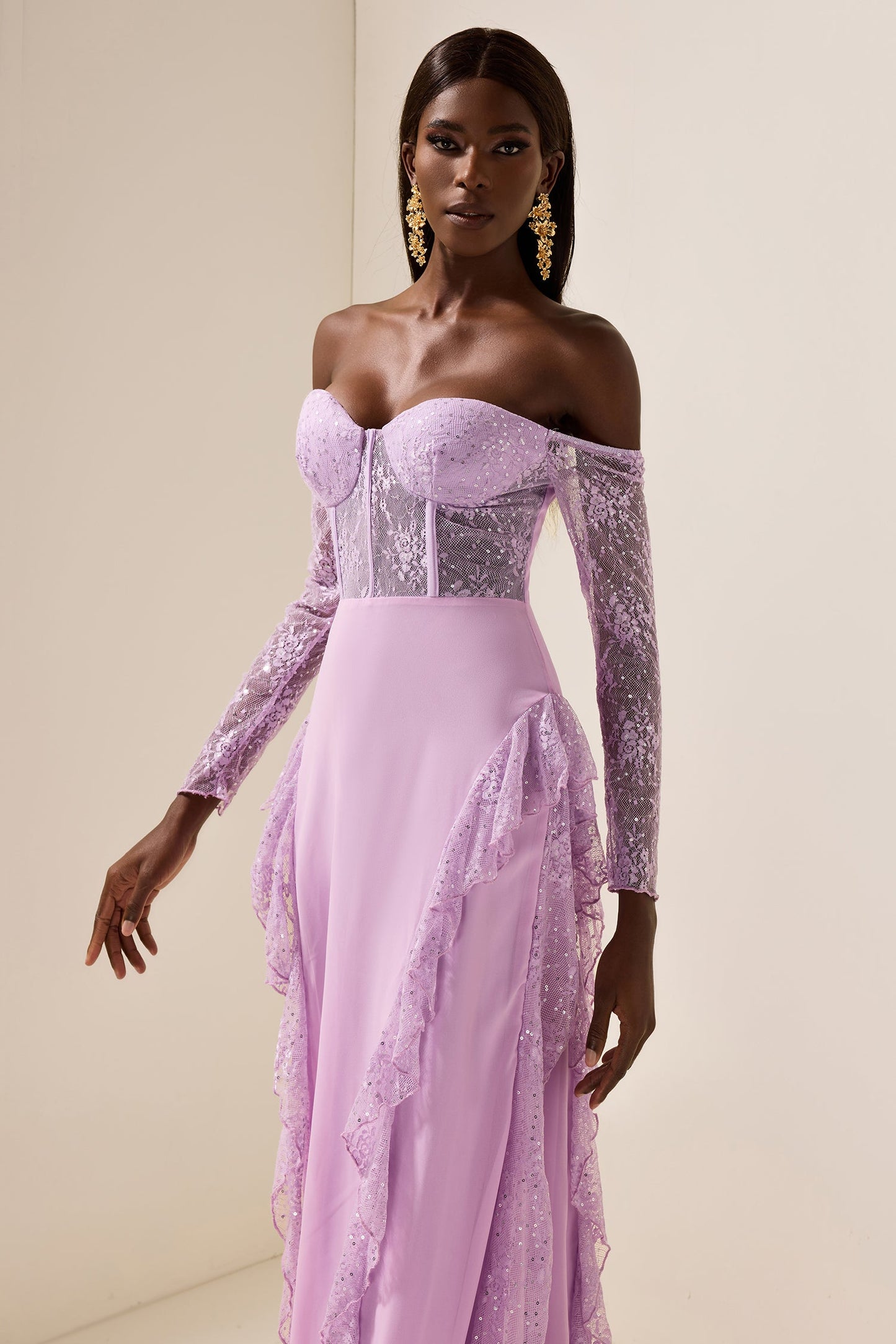 A Vintage Style Dress with Delicate Timeless Details