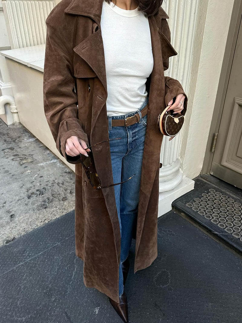 Classic Vintage Coat with a Flattering Fit
