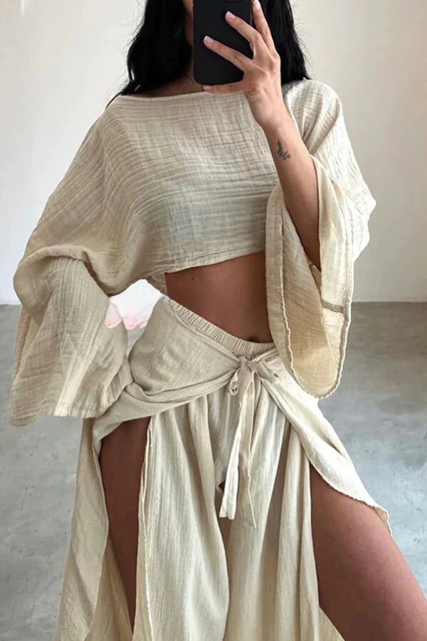 A Vintage Style Pants with Delicate Timeless Details