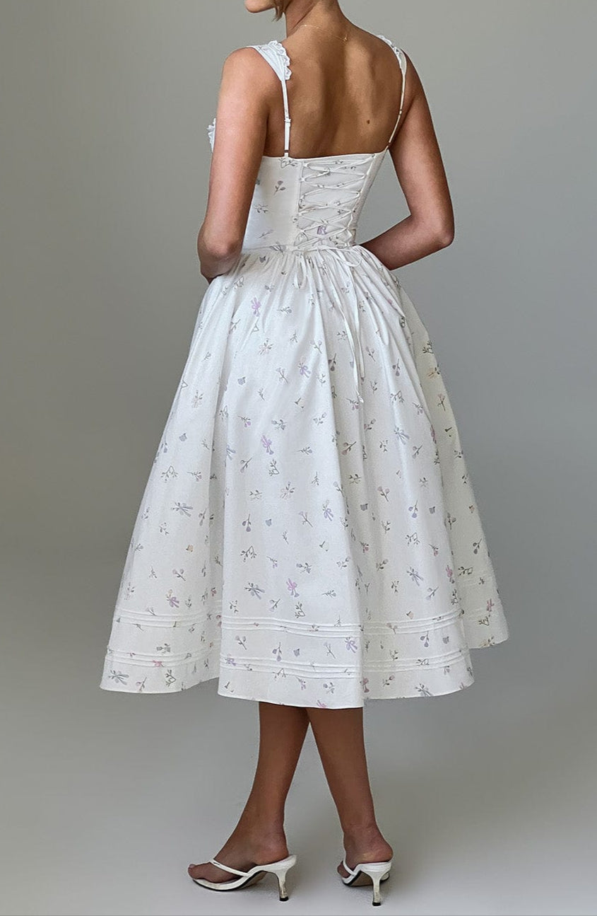 A Vintage Style Dress with Delicate Timeless Details