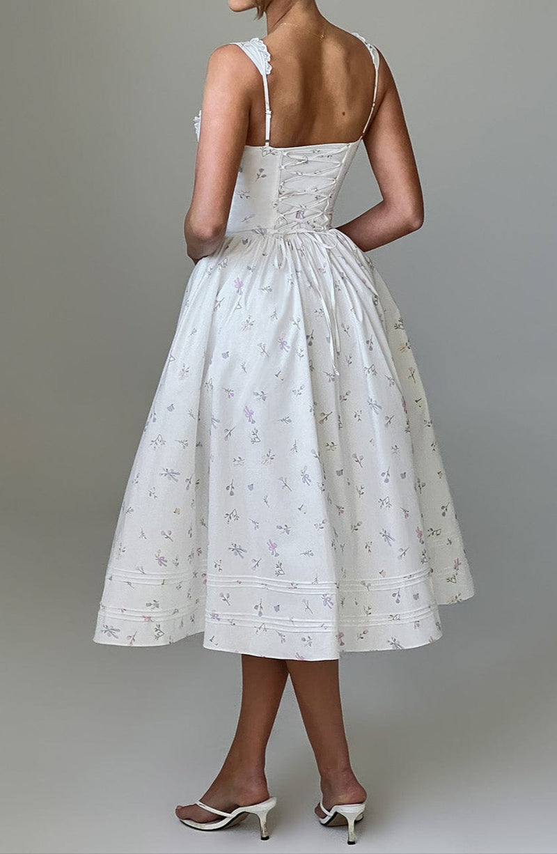 A Vintage Style Dress with Delicate Timeless Details