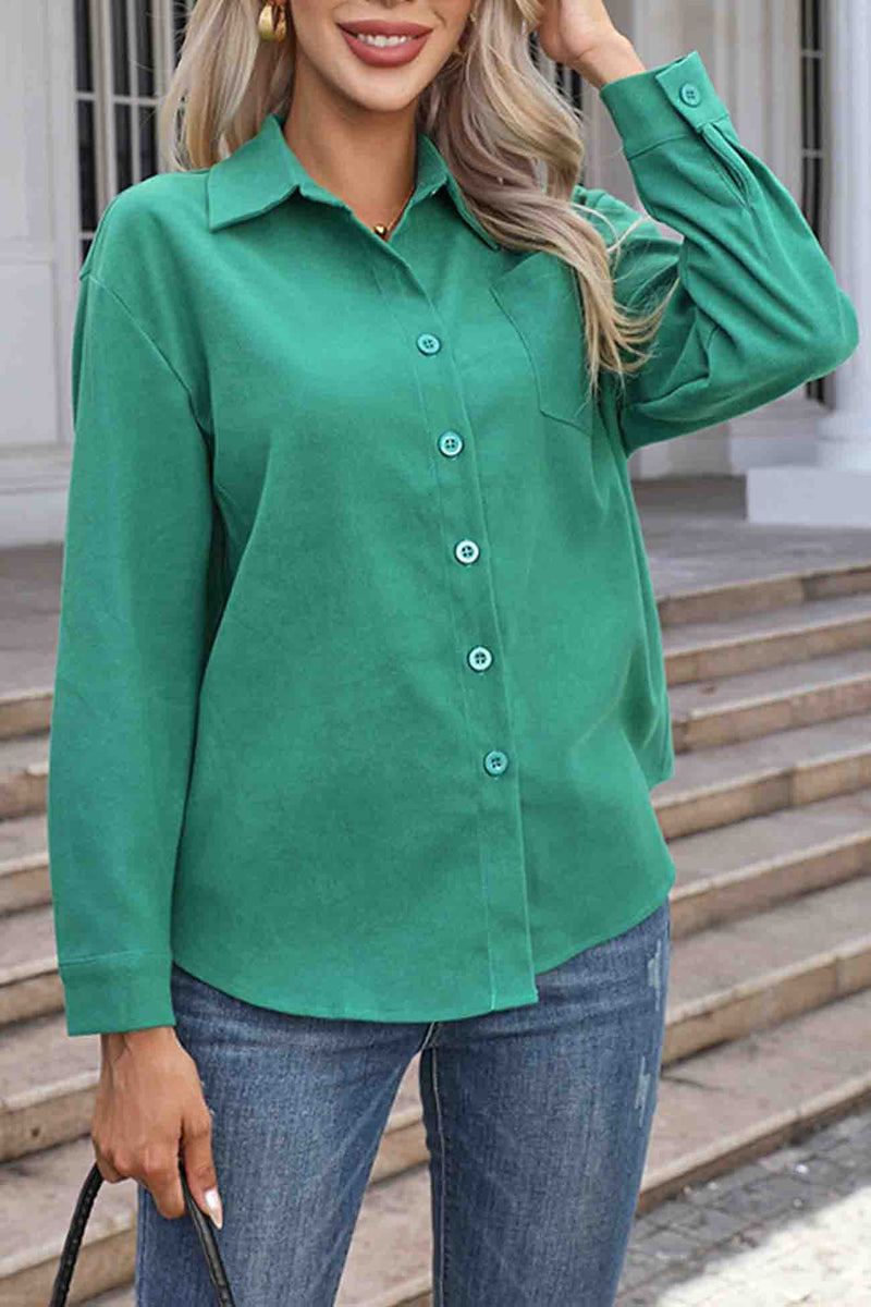 Well Tailored Blouse with a Graceful Silhouette